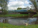 An der Saale hellem Strande in Oberkotzau, April 2009.