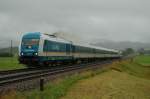 223 071 mit ALX 38713, Lindau Hbf - Mnchen Hbf zwischen Immenstadt & Kempten(Allgu). August 2010