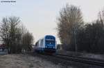 223 065 mit ALX 84110 nach Hof Hbf kurz vor Wiesau (Oberpf), 24.03.2011