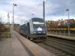ER 20  PCW7  von Siemens ist am 03.01.2012 als Lz im Maintal zwischen Gemnden am Main und Wrzburg unterwegs.