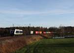 223 144 mit dem Container in Oberjössnitz am 02.12.13