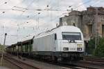 PCT 223 153 am 31.5.13 mit einem leeren Autozug in Verden (Aller).