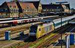 ER 20-007 (223 007) mit dem ALX 84153 steht Abfahrbereit im Bhf. Lindau (Bodensee) am 26.09.14.