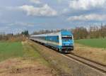 223 065 mit ALX 352 am 04.04.2015 bei Stankov.