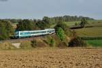 223 061 mit ALX 84110 von München nach Hof bei Pechbrunn, 18.09.2014