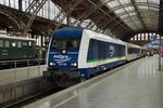 223 152-0 ist als RE 6 nach Chemnitz Hbf. unterwegs abgelichtet am 21.05.16 im leipziger Hbf.