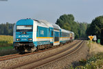 223 064 mit dem ALX84110 von München Hbf nach Hof Hbf bei Oberteich, 11.09.2015