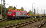 Am 28.10.2016 fuhr die 223 101-7 von der SETG (OHE Cargo) von Stendal in Richtung Berlin .