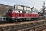 EFW 215-025-8/225 025-6 hat Feiertagsruhe auf der Nahebrücke in Bingerbrück am Karfreitag 2018