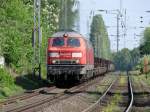 225 020-7 und 225 150-2 mit GZ. Bochum-NOKIA. 25.04.2009.