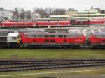 Railion 225 030-6 in Mhldorf (Oberbay); 13.01.2011