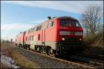 225 809-3 und 225 803-6 auf dem Weg zum Massenschüttgutlager übers Industriegleis Wilhelmshaven um dort Ihren Kohlezug abzuholen.