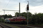 225 094-2 und 225 071-0 EBM in Hochstadt/ Marktzeuln am 15.06.2016