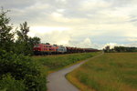 225 094-2 und 225 071-0 EBM bei Burgkunstadt am Main am 11.06.2016.