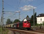 227 003-1 EBS und 142 145-2 EBS sind am 06.06.14 in Neumark/Sachs. zusehen