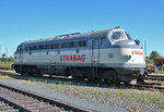 1227 007-2 der  STRABAG  im Bf Euskirchen - 24.08.2016