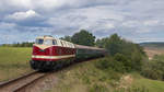 Sonderzug nach Katzhütte mit 118 757-4 - Bechstedt-Trippstein 23.08.20