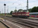 Am 05.07.2015 kam 228 321 Lz aus Richtung Magdeburg nach Stendal und fuhr weiter in Richtung Salzwedel.