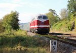 118 770-7 holte am 30.09.16 von einem Schrotthandel in Plauen/V.