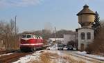 118 770-7 holte am 16.02.17 einen Schrottzug in Plauen/V.