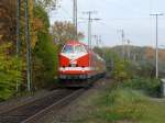 MEG 301 und 302 mit einem Messwagen in Kln-West.