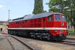 Die 130 002-9 im DB Museum Halle (Saale) am 02,07,10