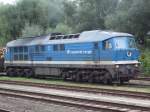 D06(ex231 012)fhrt momentan fr Osthannoversche Eisenbahnen AG(OHE)Sie stand am 12.10.2010 Fotofreundlich im Bahnhof   Rostock-Bramow.(12.10.10)