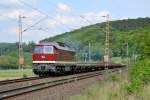 231 012 mit einem Gazzug aus Res am 25.05.2015 bei Einbeck-Salzderhelden