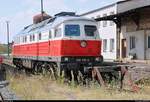 232 531-4 DB ist im Bahnhof Nordhausen abgestellt.
Aufgenommen von Bahnsteig 5.
[3.8.2018 | 15:19 Uhr]