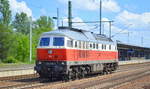 DB Cargo Deutschland AG mit  232 658-5  [NVR-Nummer: 92 80 1232 658-5 D-DB] am 21.05.19 Bf. Flughafen Berlin-Schönefeld.