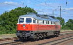 DB Cargo AG  mit  232 531-4  [NVR-Nummer: 92 80 1232 531-4 D-DB] am 28.06.19 Saarmund Bahnhof.