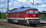 Wedler Franz Logistik GmbH & Co. KG, Potsdam mit  232 601-5  [NVR-Nummer: 92 80 1232 601-5 D-WFL] am 19.05.21 Durchfahrt Bf. Golm (Potsdam) Richtung Wustermark.