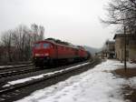 232 601 und 232 500 in Rowein (20.02.06)