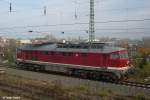 LEG 232 158-6 Leipziger Eisenbahnverkehrsgesellschaft mbH, fotografiert in Halle Saale am 08.11.2008 