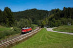 232 528-0 als Lz bei Harbatshofen gen Oberstaufen.