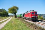 232 528 mit dem EK 68497 von Nürnberg Rbf nach Schwandorf bei Sulzbach-Rosenberg, 30.09.2018