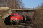 232 416 mit FE 44320 vor Immenreuth (17.12.2007)