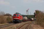 232 255 mit FZ56909 am 16.04.2010 in Hiltersdorf