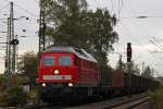 232 280 zog am 10.10.12 eine bergabe nach Dsseldorf-Rath durch Duisburg-Entenfang.