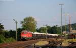 232 589 (92 80 1232 589-2 D-DB) mit NF13452 VSOE-Orient Express von Prag nach Calais am 08.06.2013 in Luitpoldhütte