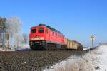 232 609-8 DBSR bei Marktleuthen am 25.02.2016.