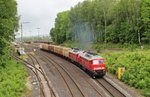 232 571 und 232 201 hier am 30.05.16 in der Ausfahrt Marktredwitz nach Cheb.