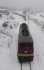 LEG 132 158-7 stand erneut am 25.02.13 in Gera.