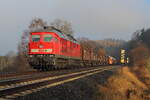 Der Ez 51617 von Zwickau nach Nürnberg am am 11.11.2021 bei Fattigau in empfang genommen.