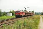 Br 233 547-9 mit ein Kohlezug in Tssling 20/08/2010.