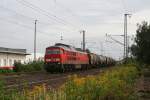 233 622 mit Kesselwagenzug am 07.09.2010 in Obertraubling.