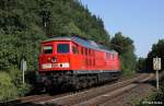 DB 233 452-2 Leerfahrt Richtung Schwandorf, KBS 855 Hof - Regensburg, fotografiert bei Luhe-Wildenau am 27.07.2011