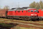 233 285-6 mit 52978 von Rostock-Seehafen nach Eberswalde bei der Ausfahrt im Haltepunkt Rostock-Hinrichsdorfer Str.19.10.2012