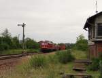 233 511-5 zu sehen am 26.06.15 in Pößneck oberer Bahnhof.