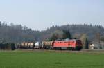 233 586 mit FZ 56523 in Tling (14.03.2007)